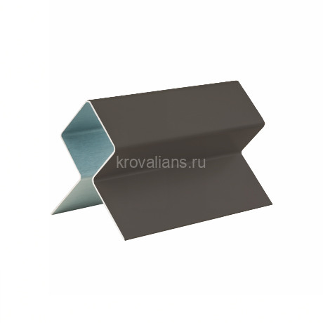 Внешний угловой профиль Cedral (Кедрал) Click L=3M алюминиевый C60 /1 шт/
