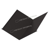 МеталлПрофиль Планка ендовы нижняя 298х298х2000 (PURETAN-20-8017-0.5) /1 шт/